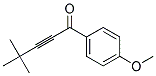 1-(4-Methoxy-phenyl)-4,4-dimethyl-pent-2-yn-1-one 结构式