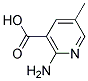 2-AMINO-5-METHYL-NICOTINIC ACID 结构式