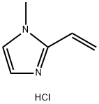 1-METHYL-2-VINYL-1H-IMIDAZOLE HCL 结构式