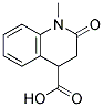 1-METHYL-2-OXO-1,2,3,4-TETRAHYDROQUINOLINE-4-CARBOXYLIC ACID 结构式