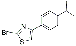 2-Bromo-4-(4-isopropyl-phenyl)-thiazole 结构式