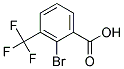 2-溴-3-三氟甲基苯甲酸 结构式