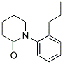 1-(2-PROPYL-PHENYL)-PIPERIDIN-2-ONE 结构式