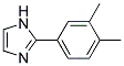 2-(3,4-DIMETHYL-PHENYL)-1H-IMIDAZOLE 结构式