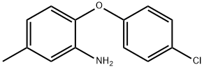 2-(4-CHLOROPHENOXY)-5-METHYLANILINE 结构式