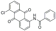 1-BENZAMIDO-5-CHLOROANTHRAQUINONE 结构式