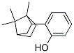 2-(1,7,7-TRIMETHYLNORBORNAN-2-YL)PHENOL 结构式