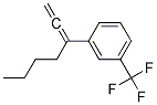 1-TRIFLUOROMETHYL-3-(1-VINYLIDENE-PENTYL)-BENZENE 结构式