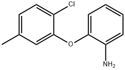 2-(2-CHLORO-5-METHYLPHENOXY)ANILINE 结构式