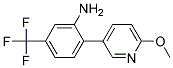 2-(6-METHOXY-PYRIDIN-3-YL)-5-TRIFLUOROMETHYL-PHENYLAMINE 结构式