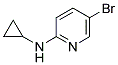 2-(CYCLOPROPYLAMINO)-5-BROMOPYRIDINE 结构式