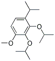 2,3-DIISOPROPOXY-1-ISOPROPYL-4-METHOXY-BENZENE 结构式