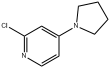 2-氯-4-(吡咯烷-1-基)吡啶 结构式
