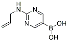 [2-(ALLYLAMINO)PYRIMIDIN-5-YL]BORONIC ACID 结构式