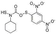2,4-DINITROPHENYL-N-CYCLO- HEXYLDITHIO CARBAMATE 结构式