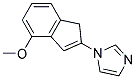 1-(4-METHOXY-1H-INDEN-2-YL)-1H-IMIDAZOLE 结构式