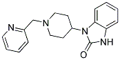 1-[1-(PYRIDIN-2-YLMETHYL)PIPERIDIN-4-YL]-1,3-DIHYDRO-2H-BENZIMIDAZOL-2-ONE 结构式