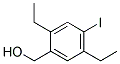 (2,5-DIETHYL-4-IODO-PHENYL)-METHANOL 结构式