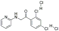 1-(2,4-DICHLORO-PHENYL)-2-(PYRIDIN-2-YLAMINO)-ETHANONE DIHYDROCHLORIDE 结构式