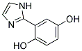 2-(1H-IMIDAZOL-2-YL)-BENZENE-1,4-DIOL 结构式