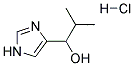 1-(1H-Imidazol-4-yl)-2-methyl-propan-1-ol HCl 结构式