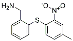 2-(4-METHYL-2-NITRO-PHENYLSULFANYL)-BENZYLAMINE 结构式