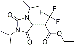 2-(1,3-DIISOPROPYL-2,5-DIOXO-IMIDAZOLIDIN-4-YL)-3,3,3-TRIFLUORO-PROPIONIC ACID ETHYL ESTER 结构式