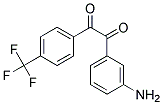 1-(3-AMINO-PHENYL)-2-(4-TRIFLUOROMETHYL-PHENYL)-ETHANE-1,2-DIONE 结构式