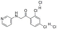 1-(2,4-DICHLORO-PHENYL)-2-(PYRIDIN-3-YLAMINO)-ETHANONE DIHYDROCHLORIDE 结构式