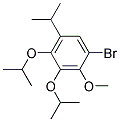 1-Bromo-3,4-diisopropoxy-5-isopropyl-2-methoxy-benzene 结构式