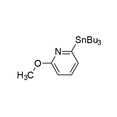 2-METHOXY-6-(TRIBUTYLSTANNYL)PYRIDINE 结构式