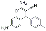 2,7-DIAMINO-4-P-TOLYL-4H-CHROMENE-3-CARBONITRILE 结构式