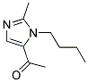 1-(3-Butyl-2-methyl-3H-imidazol-4-yl)-ethanone 结构式