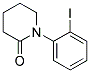 1-(2-IODO-PHENYL)-PIPERIDIN-2-ONE 结构式