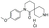 2-(4-METHOXYPHENYL)-2,9-DIAZASPIRO[5.5]UNDECAN-1-ONE HYDROCHLORIDE 结构式