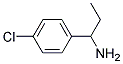 1-(4-氯苯基)-1-丙胺 结构式