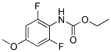 (2,6-DIFLUORO-4-METHOXY-PHENYL)-CARBAMIC ACID ETHYL ESTER 结构式