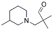 2,2-DIMETHYL-3-(3-METHYL-PIPERIDIN-1-YL)-PROPIONALDEHYDE 结构式