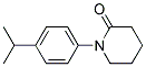 1-(4-ISOPROPYL-PHENYL)-PIPERIDIN-2-ONE 结构式