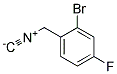 2-BROMO-4-FLUOROBENZYLISOCYANIDE 结构式