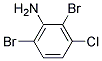 2,6-DIBROMO-3-CHLOROBENZENAMINE 结构式