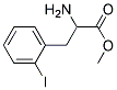 2-AMINO-3-(2-IODO-PHENYL)-PROPIONIC ACID METHYL ESTER 结构式