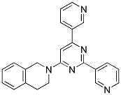 2-(2,6-DIPYRIDIN-3-YLPYRIMIDIN-4-YL)-1,2,3,4-TETRAHYDROISOQUINOLINE 结构式