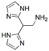 2,2-BIS-(1H-IMIDAZOL-2-YL)-ETHYLAMINE 结构式