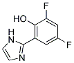 2,4-DIFLUORO-6-(1H-IMIDAZOL-2-YL)-PHENOL 结构式