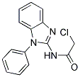 2-CHLORO-N-(1-PHENYL-1H-BENZIMIDAZOL-2-YL)ACETAMIDE 结构式