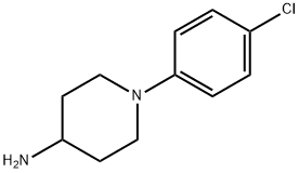 1-(4-氯苯基)哌啶-4-胺 结构式