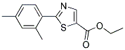 2-(2,4-DIMETHYL-PHENYL)-THIAZOLE-5-CARBOXYLIC ACID ETHYL ESTER 结构式