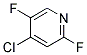 2,5-DIFLUORO-4-CHLOROPYRIDINE 结构式