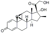 16BETA-METHYL EPOXIDE(DB-11) 结构式